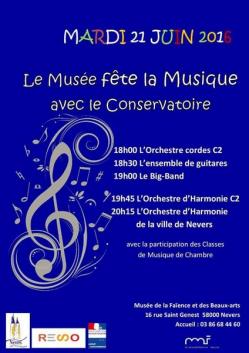 Affiche fete de la musique 2016